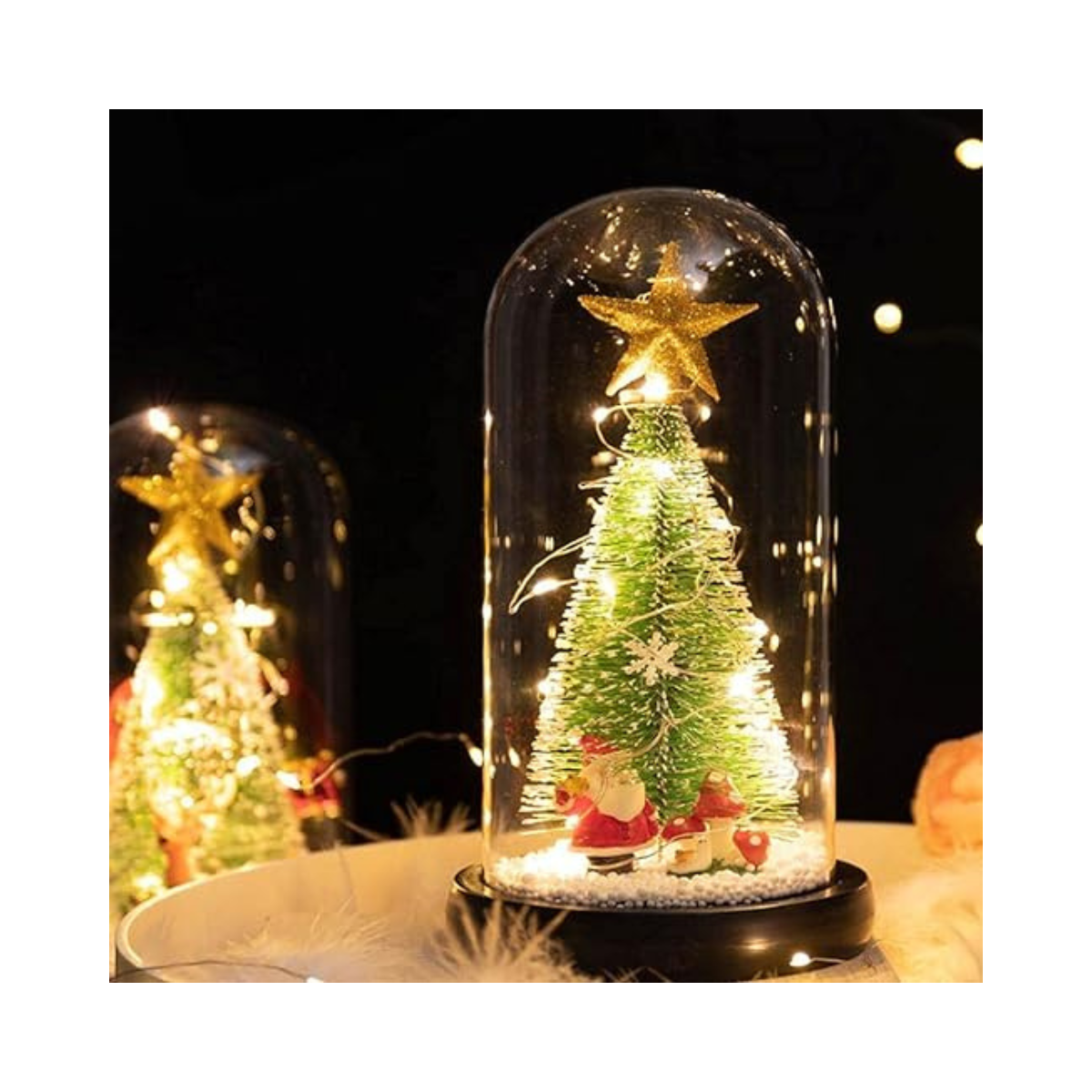 Árbol de Navidad con Estrella en Cúpula