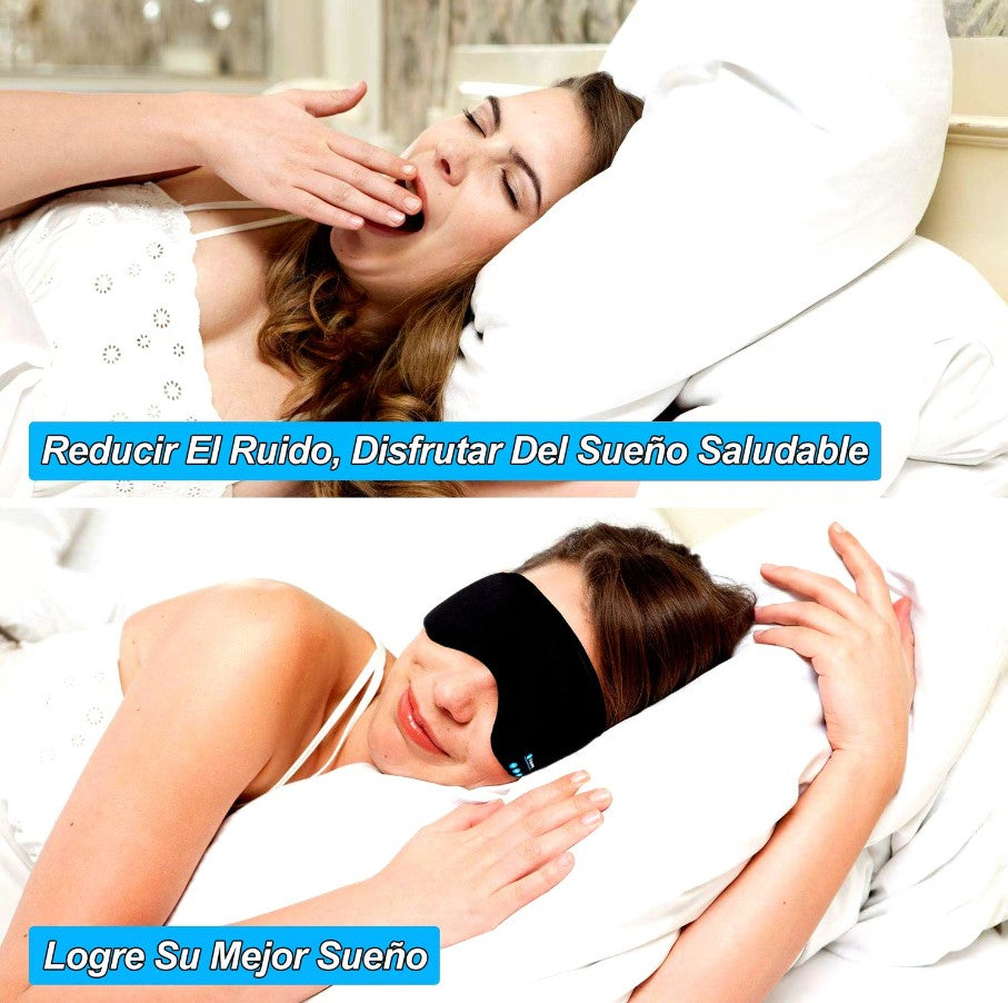 Antifaz Con Audífonos Para Dormir